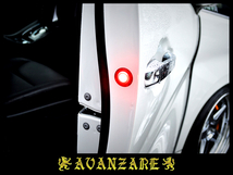 ≪AVANZARE≫ 20アルファード 前期／後期　ドアワーニングフラッシュLEDキット／高輝度レッドLED 点滅_画像4