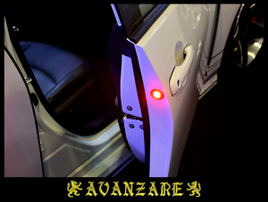 ≪AVANZARE≫ 50カムリ 前期／後期　ドアワーニングフラッシュLEDキット／高輝度レッドLED 点滅