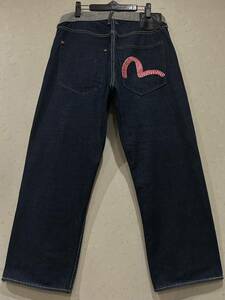 ※EVISU エヴィス エビス LOT 0066 リバーシブル デニムパンツ 大きいサイズ 36 　　　　 BJBC.D