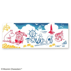 ムーミン 日本手ぬぐい ムーミン＆マリン リトルミイ スナフキン ニョロ MOOMIN 注染 手拭い クリックポスト対応