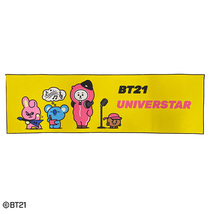 BT21 公式グッズ 新作 イエロービート 接触冷感タオル 30×100cm 冷感タオル ビーティー_画像1