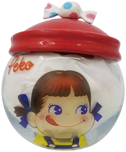 Peko ペコちゃん 不二家 キャンディポット 320ml ペコちゃんグッズ レトロ かわいい メール便不可