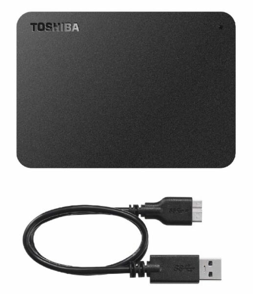 東芝　外付けHDD HD-TPA4U3-B ブラック [4TB /ポータブル型]