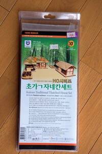 [ prompt decision ]... roof. old Japanese-style house ( bend house ) assembly kit Laser cut Korea made 