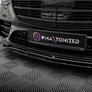 ★MAXTON DESIGN★ W223 Sクラス ディフューザー エアロ バンパー リア スポイラー リップ カスタム パーツ AMGラインの画像4