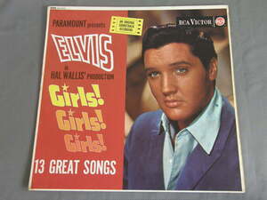 ★英LP ELVIS PRESLEY/GIRLS GIRLS GIRLSオリジナルMONO盤☆