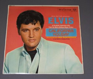 ★英LP ELVIS PRESLEY/CALIFORNIA HOLIDAY MONO オリジ☆