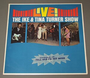 ★英LP IKE & TINA TURNER/LIVE オリジナル☆