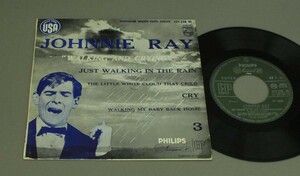 ●仏7inch JOHNNIE RAY/WALKING AND CRYING ○