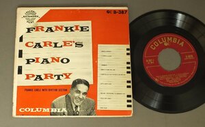 ●米7inch FRANKIE CARLE/FRANKIE CARLE`S PIANO PARTY ○