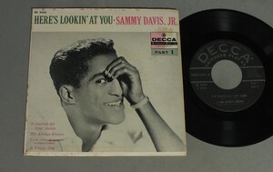 ●米7inch SAMMY DAVIS JR/HERE`S LOOKIN` AT YOU PART 1 ○