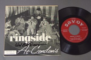 ●米7 WILD BILL DAVISON/RINGSIDE AT CONDON`Sサイン付○