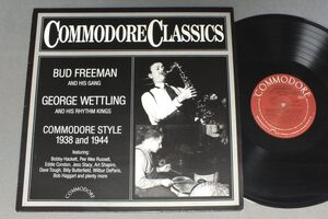 ●独LP FREEMAN-WETTLING etc/COMMODORE STYLE 1938 & 44○