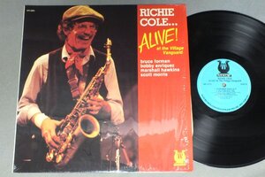 ●米LP RICHIE COLE/ALIVE AT THE VILLAGE VANGUARD○