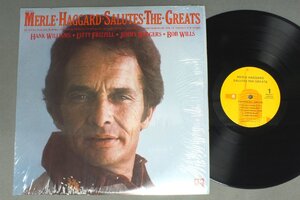 ●米LP MERLE HAGGARD/SALUTES THE GREATS○