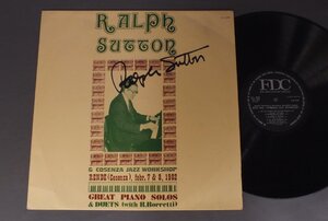 ★ Transport LP Ralph Sutton &amp; Raffaele Borretti/Cosenza Jazz Workshop с подписью ☆