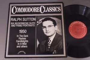 ★独LP RALPH SUTTON/BIX BEIDERBECKE SUITE サイン付☆