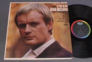 ●米LP DAVID McCALLUM/MUSIC-A PART OF ME○