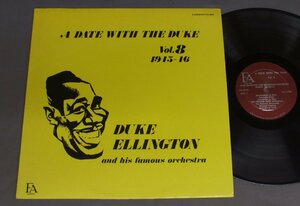 ●米LP DUKE ELLINGTON/DATE WITH THE DUKE VOL8 1945-46○