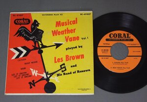 ★米7inch LES BROWN AND HIS BAND OF RENOWN/MUSICAL WEATHER VANE VOL1☆