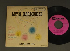 ●米7inch CAPITAL CITY FOUR/LET`S HARMONIZE ○