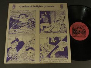 ●英LP VARIOUS ARTISTS (GARDEN OF DELIGHTS PRESENTS )/SEEK REFUGE FROM YOUR INTOLERABLE SITUATION ○