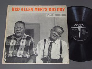 ●米LP RED ALLEN/MEETS KID ORY ○