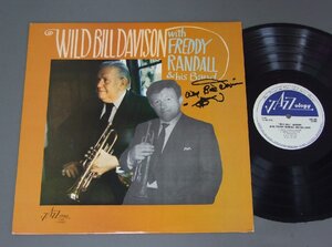 ●米LP WILD BILL DAVISON / WITH FREDDY RANDALL サイン付○