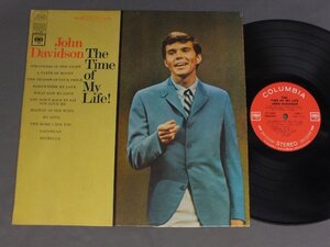 ●米LP JOHN DAVIDSON/TIME OF MY LIFE !○