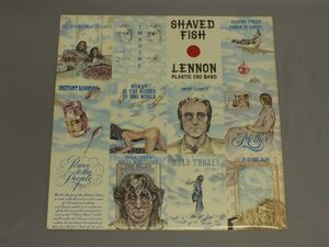 ★英LP JOHN LENNON/SHAVED FISH オリジ☆