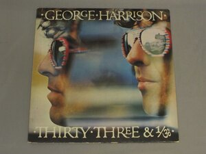 ★英LP GEORGE HARRISON/THIRTY THREE & 1/3 オリジ☆