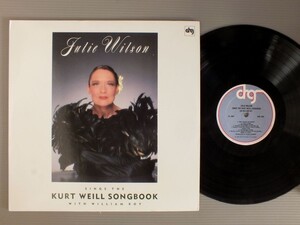 ●米LP JULIE WILSON/SINGS KURT WEILL SONGBOOK○