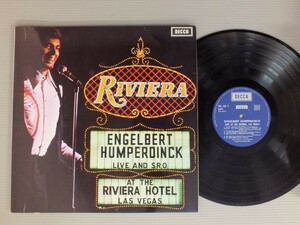 ●英LP ENGELBERT HUMPERDINCK/LIVE AT THE RIVIERA LAS VEGAS○