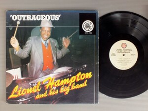 ●米LP LIONEL HAMPTON/LIONEL HAMPTON&HIS BIG BAND `OUTRAGEOUS`○