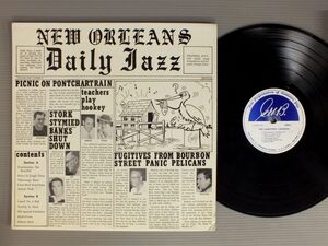 ●米LP GEORGE H BUCK JR-AI ROSE etc/NEW ORLEANS DAILY JAZZ ○