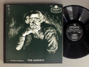 ●米LP MARLOWE DRAMATIC SOCIETY & PROFESSIONAL PLAYERS/SHAKESPEARE-THE SONNETS ○