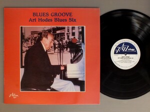 ●米LP ART HODES BLUES SIX/BLUES GROOVE ○