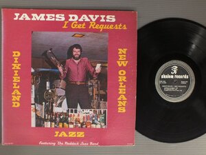 ●米LP JAMES DAVIS サイン付/I GET REQUESTS AUTOGRAPHED○