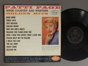 ●米LP パティ・ペイジ/SINGS COUNTRY&WESTERN○