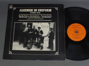 ●仏LP RAY MC KINLEY - BERNIE PRIVIN - PEANUTS HUCKO etc/JAZZMEN IN UNIFORM PARIS 1945 ○