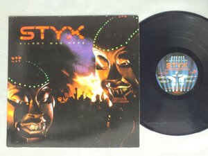 ●米LP STYX/KILROY WAS HERE○