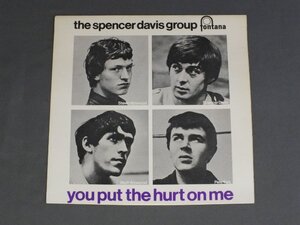 ★英7inch SPENCER DAVIS GROUP/YOU PUT THE HURT ON ME EP オリジ☆