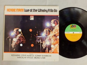 ●米LP HERBIE MANN/LIVE AT THE WHISKY A GO GO○