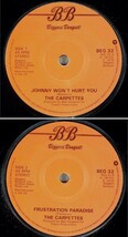 ★英7inch CARPETTES/JOHNNY WON`T HURT YOU オリジ☆_画像5