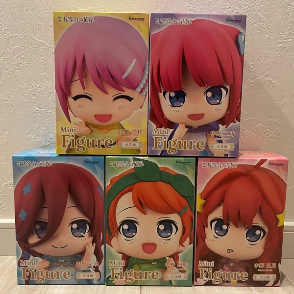 五年等分の花嫁∬ Mini Figure 5体セット