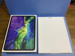 【未使用品】 Apple iPad Pro 11 inc 256GB Wi-Fi + Cellular （銀）元キャリア docomo ／ アップル アイパッド ドコモ ／ SIMフリー　No.1