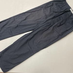 OMNIGOD オムニゴッド パンツ シェフパンツ リラックスパンツ 日本製 MADE IN JAPAN サイズ2 メンズ ボトム ネイビー 紺色