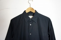 Johnbull ジョンブル Makerhood Shirt メーカーフッド 長袖 シャツ 13402 黒 ブラック サイズS 408N_画像2