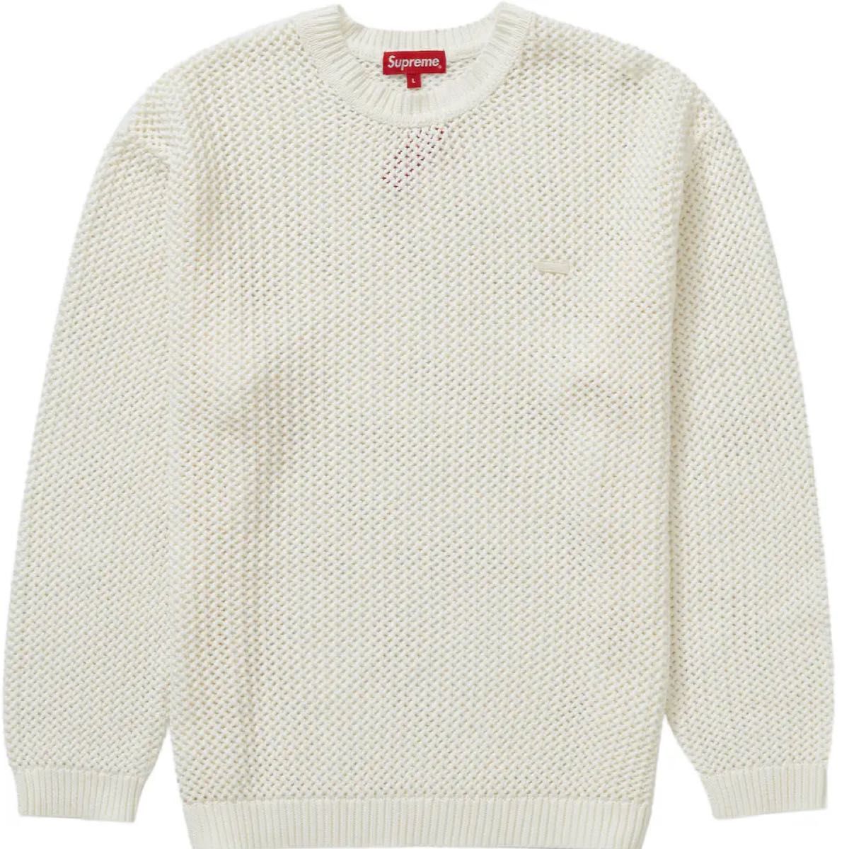 Supreme Open Knit Small Box Sweater M｜PayPayフリマ