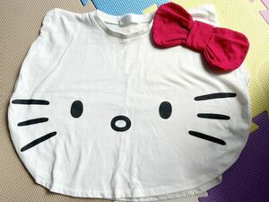 半袖Tシャツ キティー　ハローキティ　100 女の子　おしゃれ